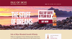 Desktop Screenshot of isleofskyewhisky.com